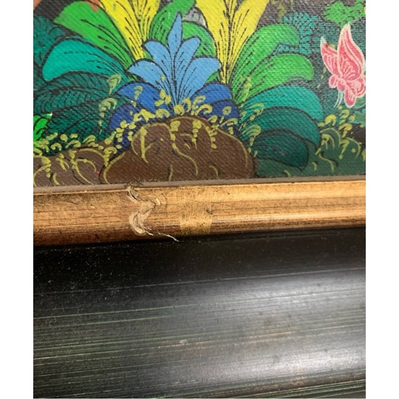 FABULOUS VINTAGE BALINESE ART BY GEDE DONI (18"X24") - Picture 6 of 6